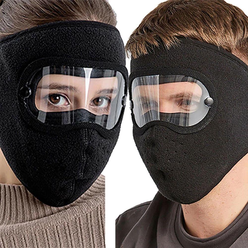 Riding Hat Anti Dust Windproof Breathable Face Mask Fleece Face Shield Cycling Cap Hood Caps