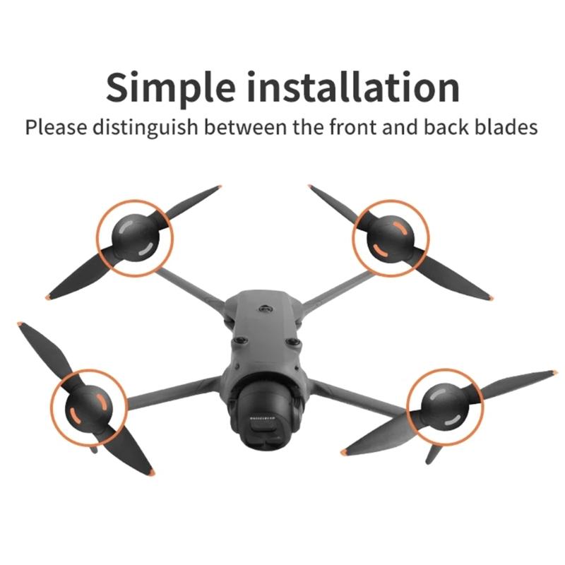 2PCS Propeller Quiet Operation Rotor Blade For 4Pro Propellers Quadcopter Accessories