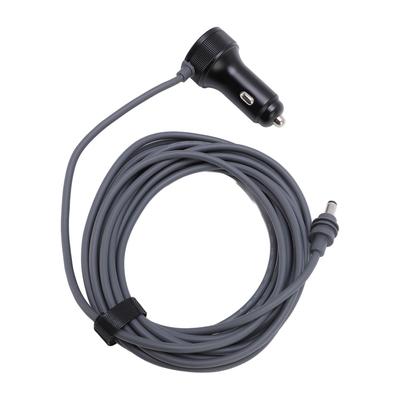 16.4FT 5M Cable 3 In 1 Car Charger DC Power Cable and Cigar Lighter Adapter with Digital Display