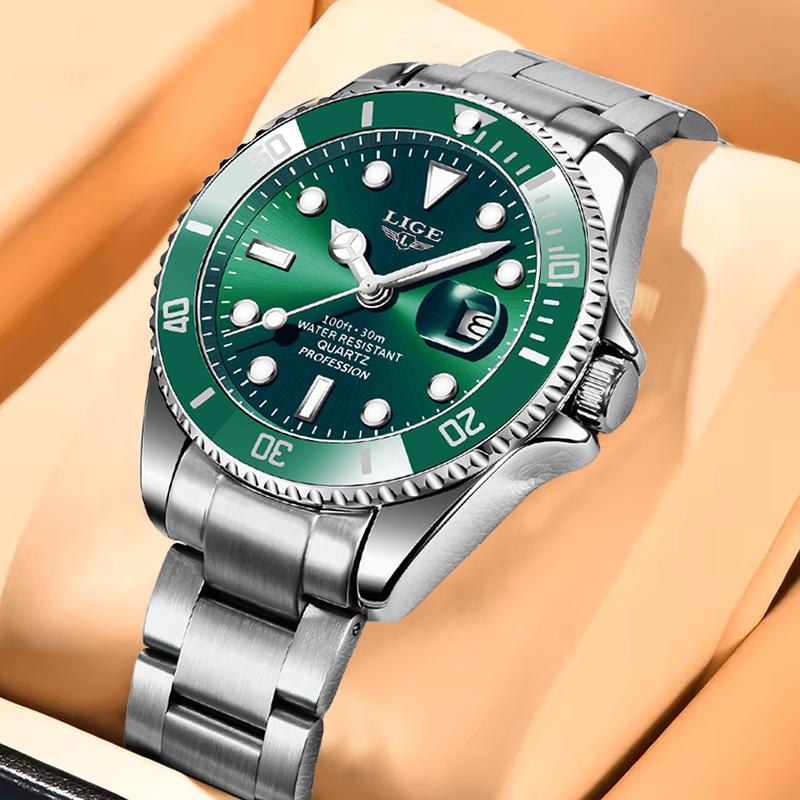 Mens Watches Fashion Military Sports Waterproof Men Quartz Wristwatch Top Brand Luxury Diver Watch Men Relogios Masculino