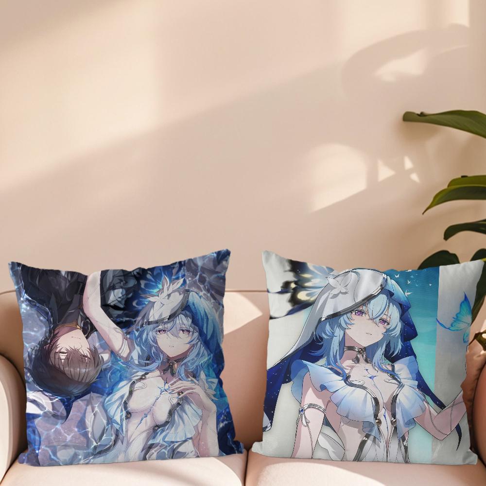 Heißes Spiel Wuthering Waves Der Uferwächter Kissenbezug Sofa Wohnzimmer Schlafzimmer Kopfteil Rückenlehnenkissen Quadratisches Kissen Nickerchenzeit