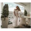 Elegant Eveninglong Elegant a Line V Neck Chiffon Plus Size Gown Dress