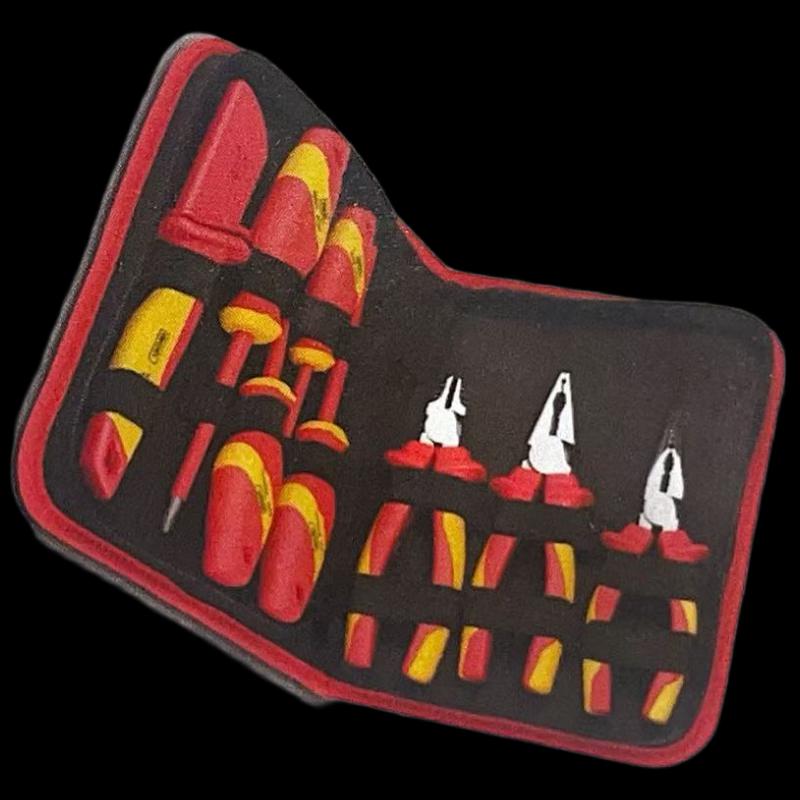 Deli VDE Insulated High-Voltage Electrician Tool Set