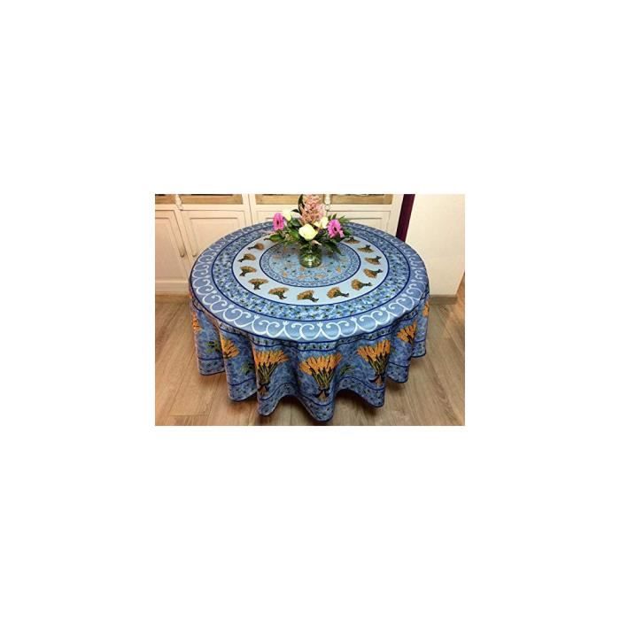 Tablecloths - PROMO LINEN - Polyester - 180cm - Blue