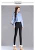 New 2025 Plus Size Women's Fleece-Lined High Waist Black Leggings - Thickened, Skinny Fit for Autumn and Winter