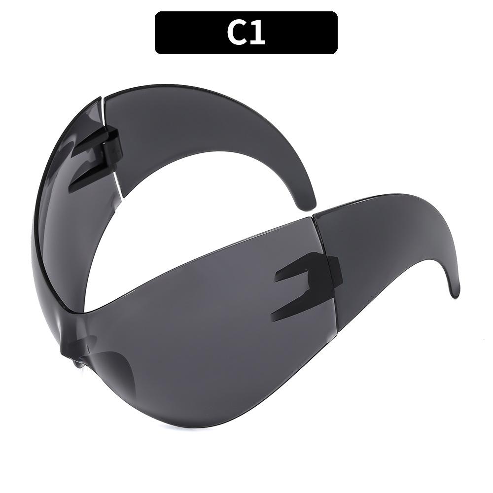 JYL TS Sunglasses Hip-hop Party Frameless Women/3626