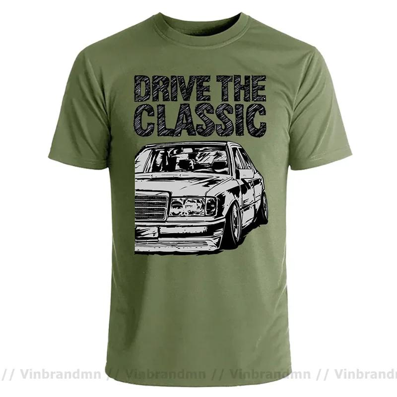 For Unisex New T Shirt S6xl Drive The Classic Car W124 W201 T Shirt Tops Design 2022 New Arrival Fashionable T Shirt Newest Summer