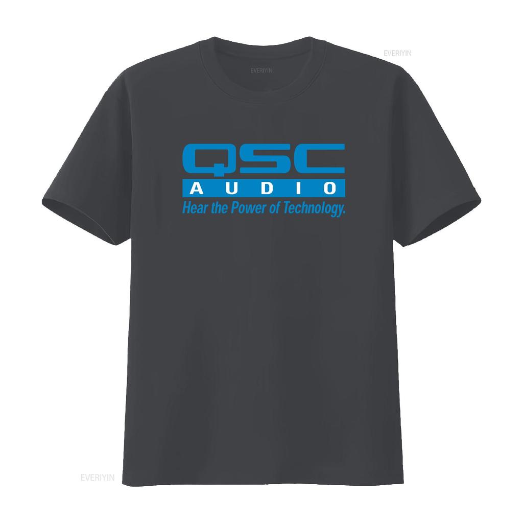 Neues T-Shirt Qsc Audio Acuity Brands Lighting Unisex Amerikanische Größe Vintage Gewaschen Weich Designer Kleidung Grafik Atmungsaktiv