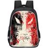 Versatile The Venom Last Dance Cartoon Pattern Backpack For School With High Durability And Comfort