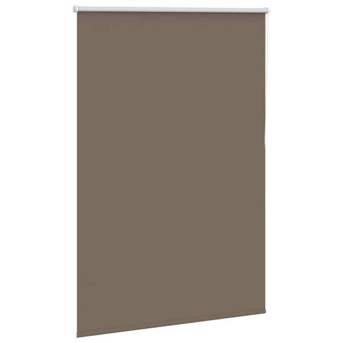 VidaXL Blackout Roller Blind Coffee 90x130cm Fabric Width 85.7cm, Day and Night Blind, Kitchen Blind, Blind 4010970