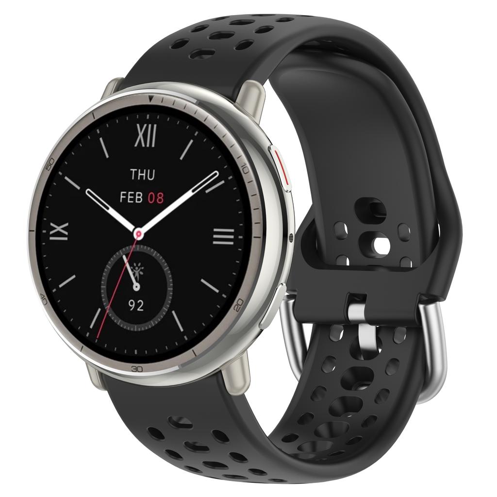 Original Band For Amazfit Active 2 watch Strap accessories sport breathable Silicone 20mm Bracelet Correa Amazfit GTS 3 2 4 mini