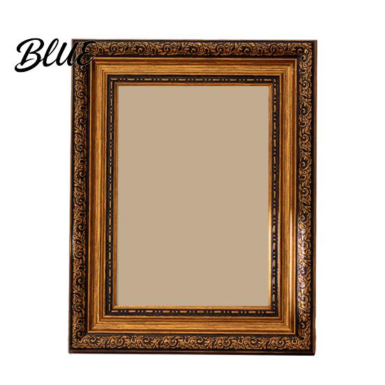 Retro Decorative Frame Picture Display Vintage with Photo 5/6/7/8/10-inch A4 Acrylic Front Holder Front for Tabletop Family Decoration Home