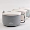 1+1 DIU Microwave Stainless Steel Steamer Egg Steamer Ramen Stainless Steel Range Pot