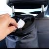 Car Garbage Bag Foldable Oxford Cloth Multifunction Ingenious Hanging Car Trash Bag Black Black