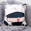 1Pc Anime Jujutsu Kaisen Pillow Cover, Polyester 2D Double-Sided Printed Cushion Case, Manga Character Throw Pillow, Home Decor,