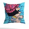 Cute M-Mafalda Pillow Case Pillow Case Living Room Sofa Cushion Cover Suitable For Home Bedroom Room Decoration