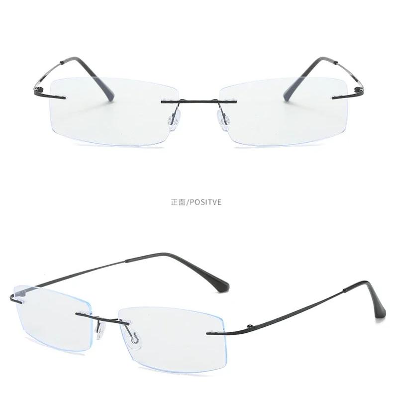 Ochelari de vedere scurti finisați pentru femei, bărbați, modă, anti-lumină albastră, ochelari de afaceri pentru miopie, ochelari vintage minus cu dioptrie