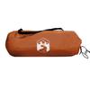 3 Person Camping Tent Grey and Orange Waterproof