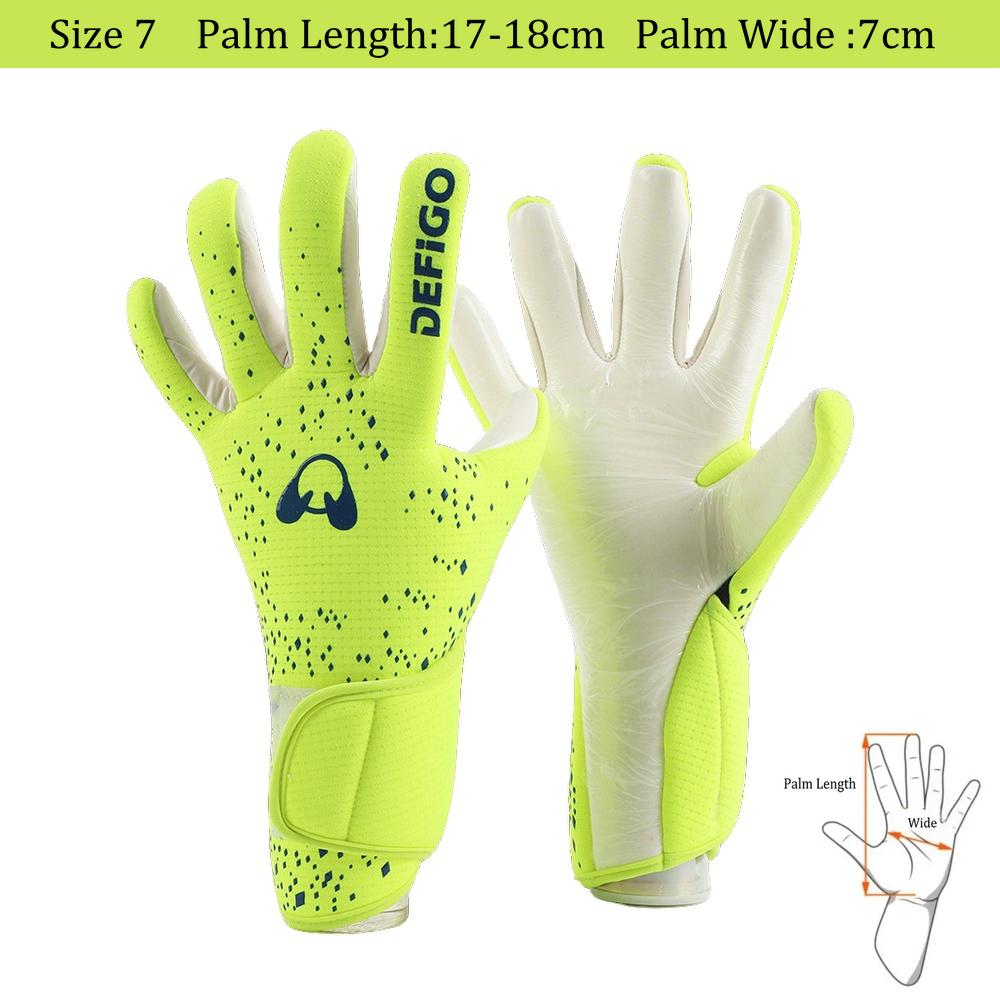 Fußball Torwarthandschuhe Professionell Latex Dicke Polsterung Kinder Erwachsene Spiel Torwart Fußball Kinder Torwart Fußballhandschuhe