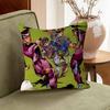 J-Jotaro Kujo J-JOJO 45*45cm Cushion Cover Pillow Cover Decor Pillowcase Home Pillowcase For Couch Pillow