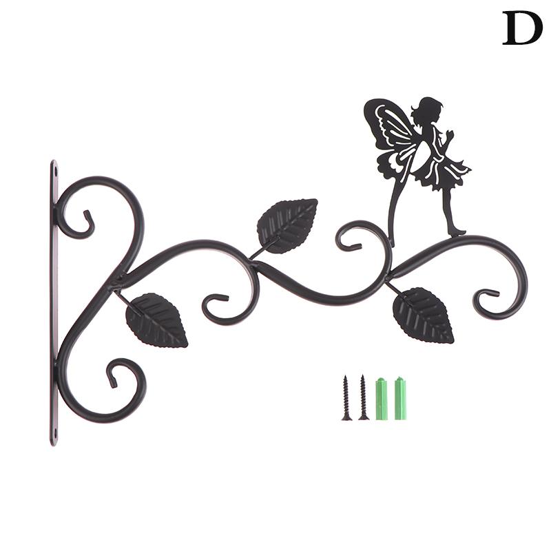 

1 шт. Металлические крючки для подвесной корзины с винтами, цветочная корзина, уличная корзина для растений D