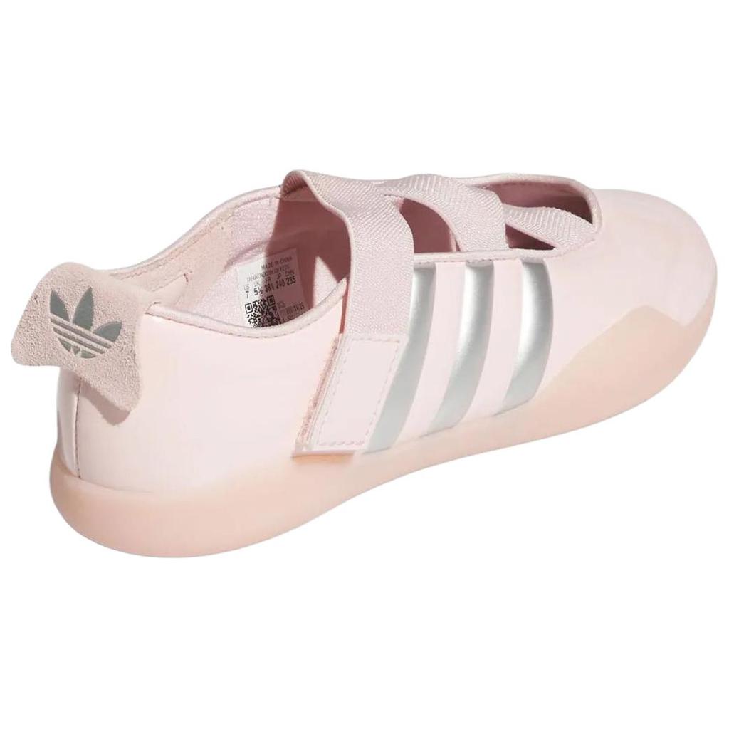 Caroline Hu x CLOT x adidas Taekwondo Rosa Sabbia Argento Metallico Sneakers da Donna Quasi-Rosa JR6485
