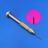 Long Lasting Ergonomic Handle Watch Band Screw Removal Tool 0.8mm Star Bit DIY Repair Essential Suitable For Watch Owners