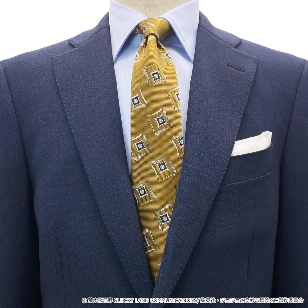 JoJo's Bizarre Adventure DIO Tie Stylish Design Polyester Fabric Neckwear