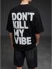 T-shirt oversize avec un imprimé au dos