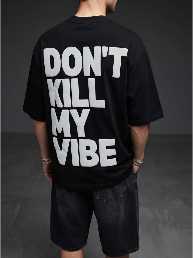 T-shirt oversize avec un imprimé au dos