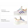 Cloudfoam Pure 2.0 Non-Slip Shock Absorbing Mid-Top Running Shoes Kids Sneakers White Purple Blue GY1931