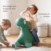 Quut Niedlicher Hoppi Dino Gartengrün Dinosaurier Indoor-Spielzeug Balance Plüsch Mädchen und Alter und Baby Babyparty Kindergarten-Eingang Geburtstag Pädagogisch