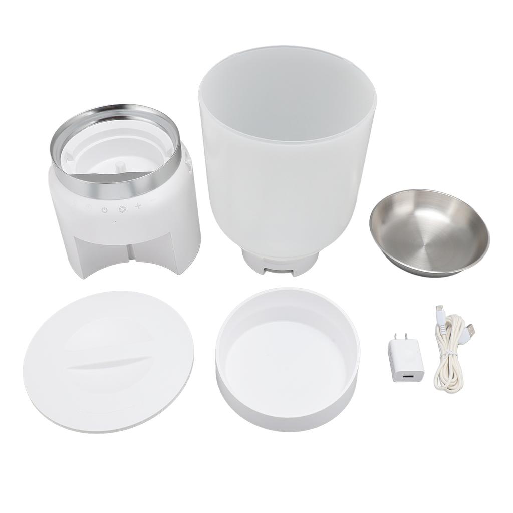 4.2L Automatic Cat Feeder Large Capacity Transparent Cat Dog Food Dispenser Dual Power Supply Auto