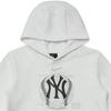 Nike Hoodie New York Yankees Double Logo Fashion Casual Hooded Long Sleeve Kids Hoodies White 3Z3B7SBGA-NYY