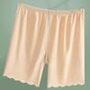 Women's High Waist Shorts Plus Size Ice Silk Safety Shorts Anti Chafing Invisible Seamless Underwear Shorts