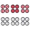 1/18 Remote Control Drift Car Upgrade Tires 4PCS With Metal Rims For Enhanced Control And Stability Driving Experience