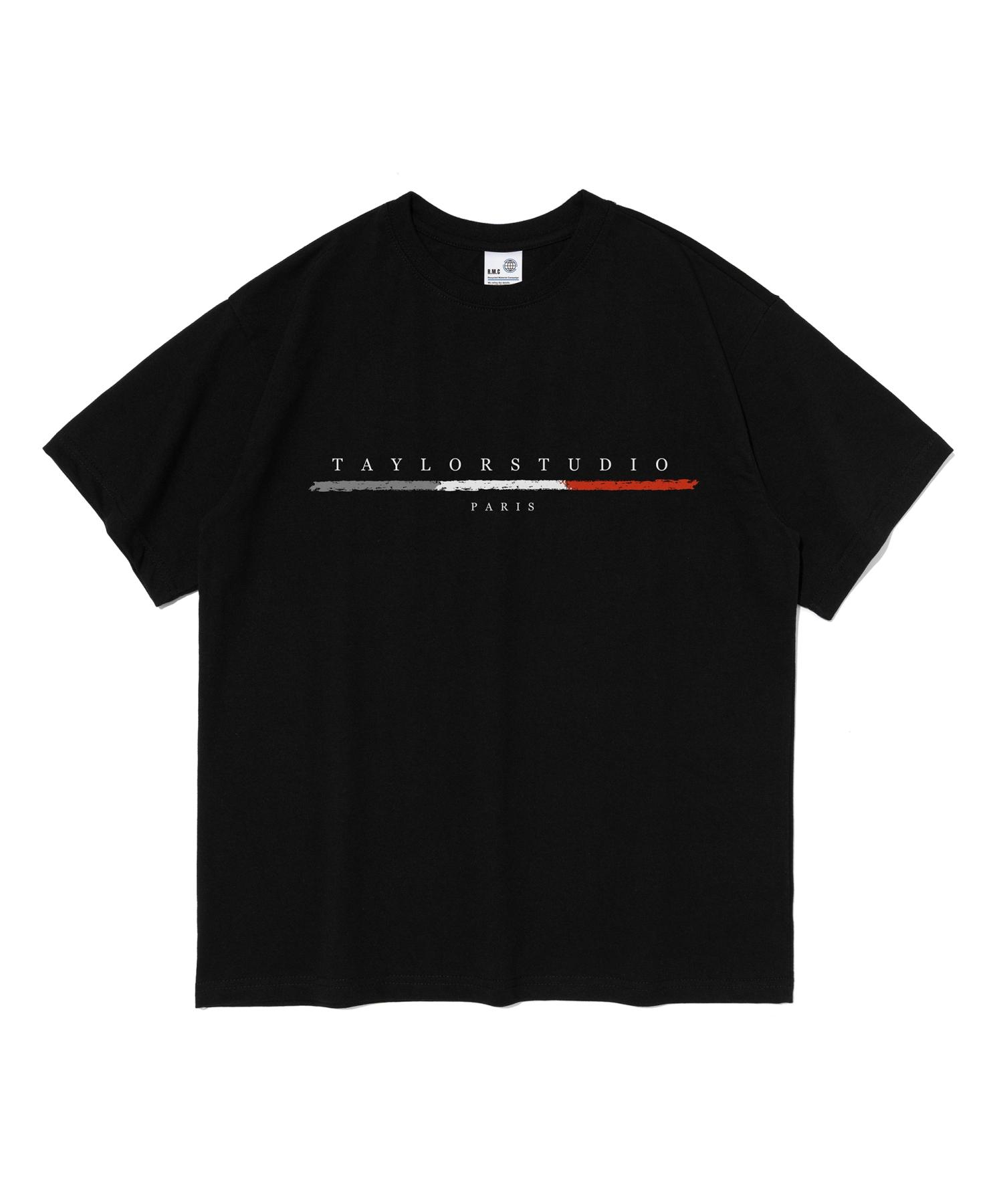 Taylor Studio Rm Logo Short Sleeve T-Shirt (Black) Black/S