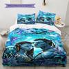 Set Biancheria da Letto con Fantasia AVATAR Copripiumino Federe Decorazione per la Casa Regalo (1 * copripiumino + 2 * federa, senza nucleo)