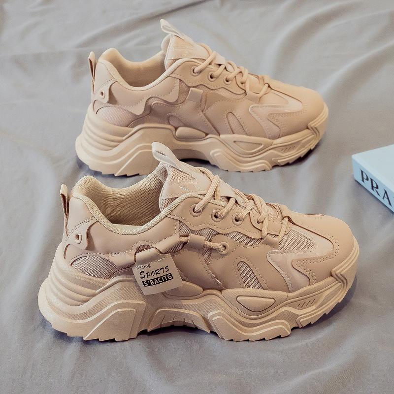 

Spring new versatile women s platform sports casual white shoes tide 2 40