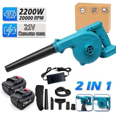 Aspirapolvere da giardino a doppio uso 1/2 Power 21V 220W