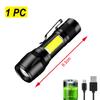 

Mini USB Rechargeable LED Flashlight High-power Zoom Flashlight Outdoor Camping Strong Light Waterproof Fl… More 1PC