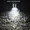 2Pcs Stainless Steel Solar Wall Lights Courtyard Waterproof Outdoor Lighting Emergency Patio Step For Garden Fence and Street