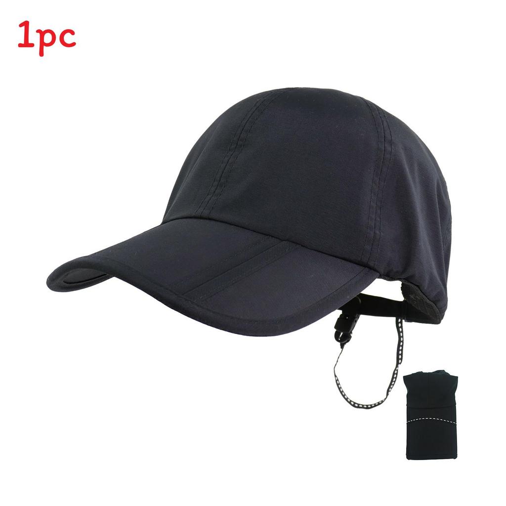 Outdoor Sports Cap With Upf50 Waterproof Nylon For Fishing And Running Enthusiasts