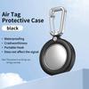 Carabiner Keychain Holder for For Apple Airtag Bluetooth Tracker Protective for Keys Bag Dog Collar Luggage Anti-Lost Clip Case