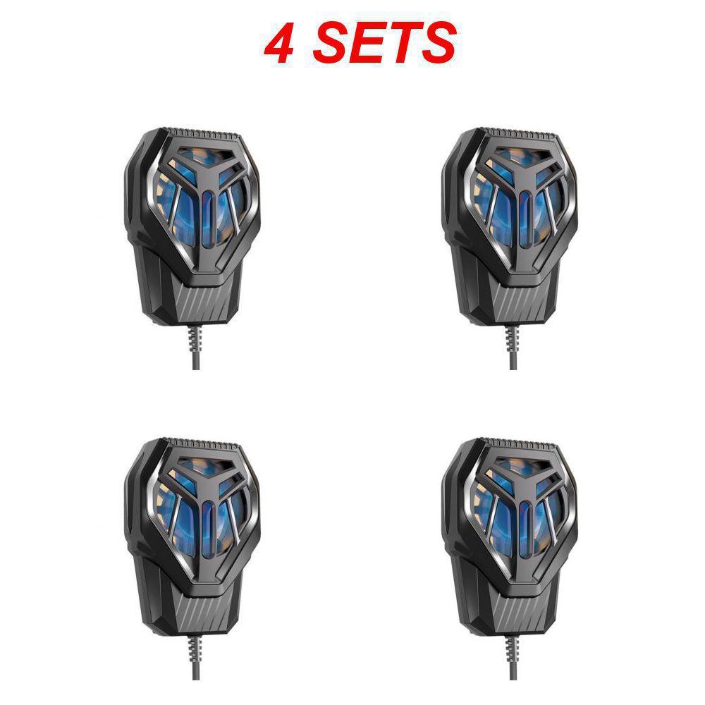 Professioneller Spiele-Handykühler Leiser Handykühler Turbo-Lüfter Schnelle Kühlung Handy-Rückseitenkühler Schnelle Kühlung Für PUBG Gaming Live