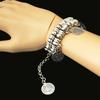 Münzanhänger Vintage Armband Afghanischer Stil Ethnische Armbänder Trendiges Boho Armband Strandparty