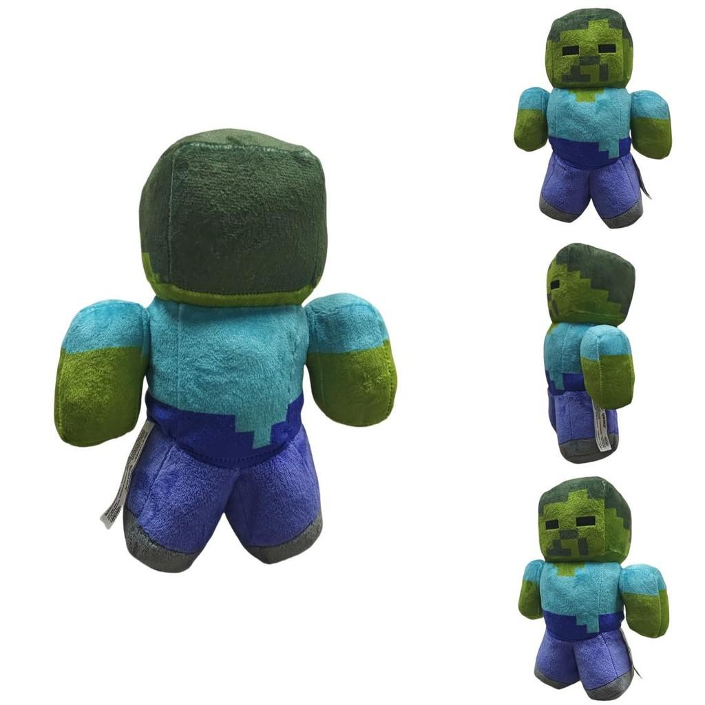 Minecraft Spelkarakter Groene Zombie Pluche Poppen Speelgoed Voor Kinderen En Verzamelaars