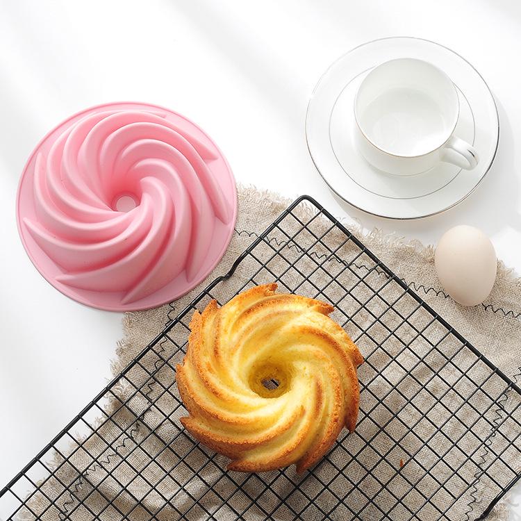 6 Inch Bakeware Cake Mold Household Steamable Silicone Bakeware Non-stick Round Kitchen Baking Tools