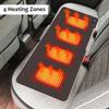 4 beheizte Bereiche Campingstuhl Beheizte Matte Outdoor Reisen USB Elektrische Decke 3 einstellbare Temperatur Heizung Wärmer Kissen