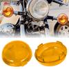 2Pcs Motorcycle Indicator Turn Signal Light Lens Cover Caps